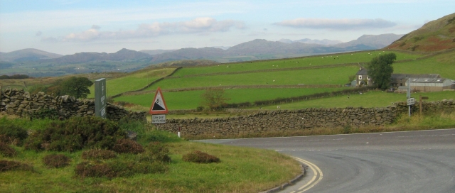 hills and mountains, typical lake district scenery